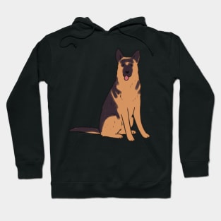 german shepherd dog Hoodie